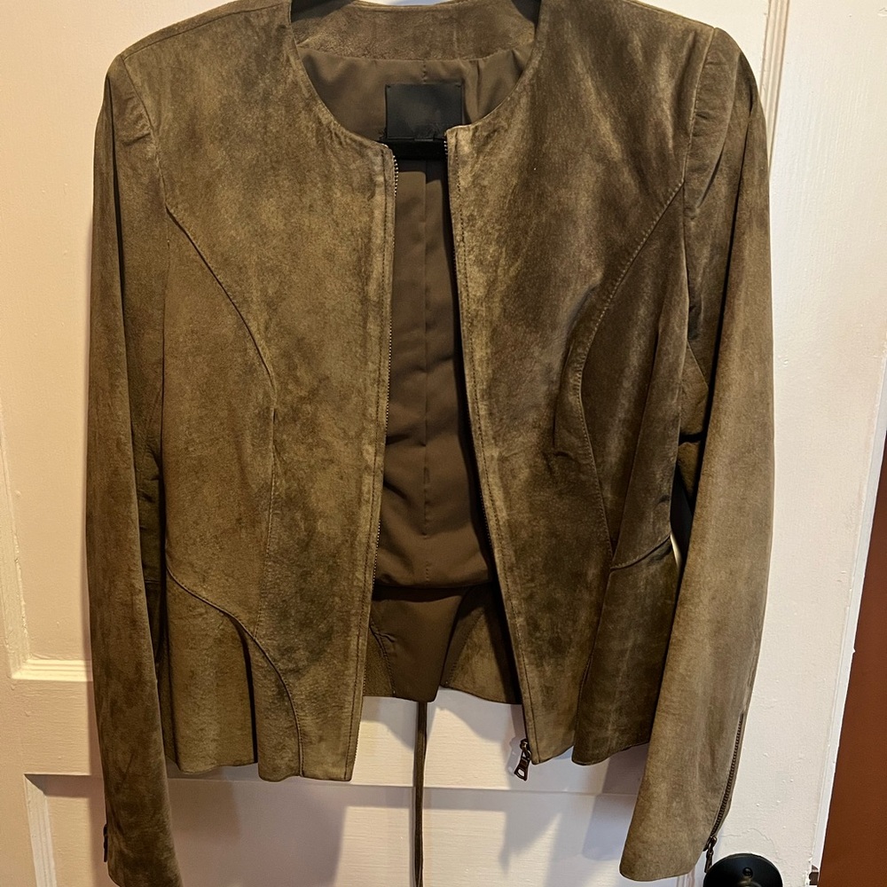 Intermix Sofie Suede Jacket - image 5